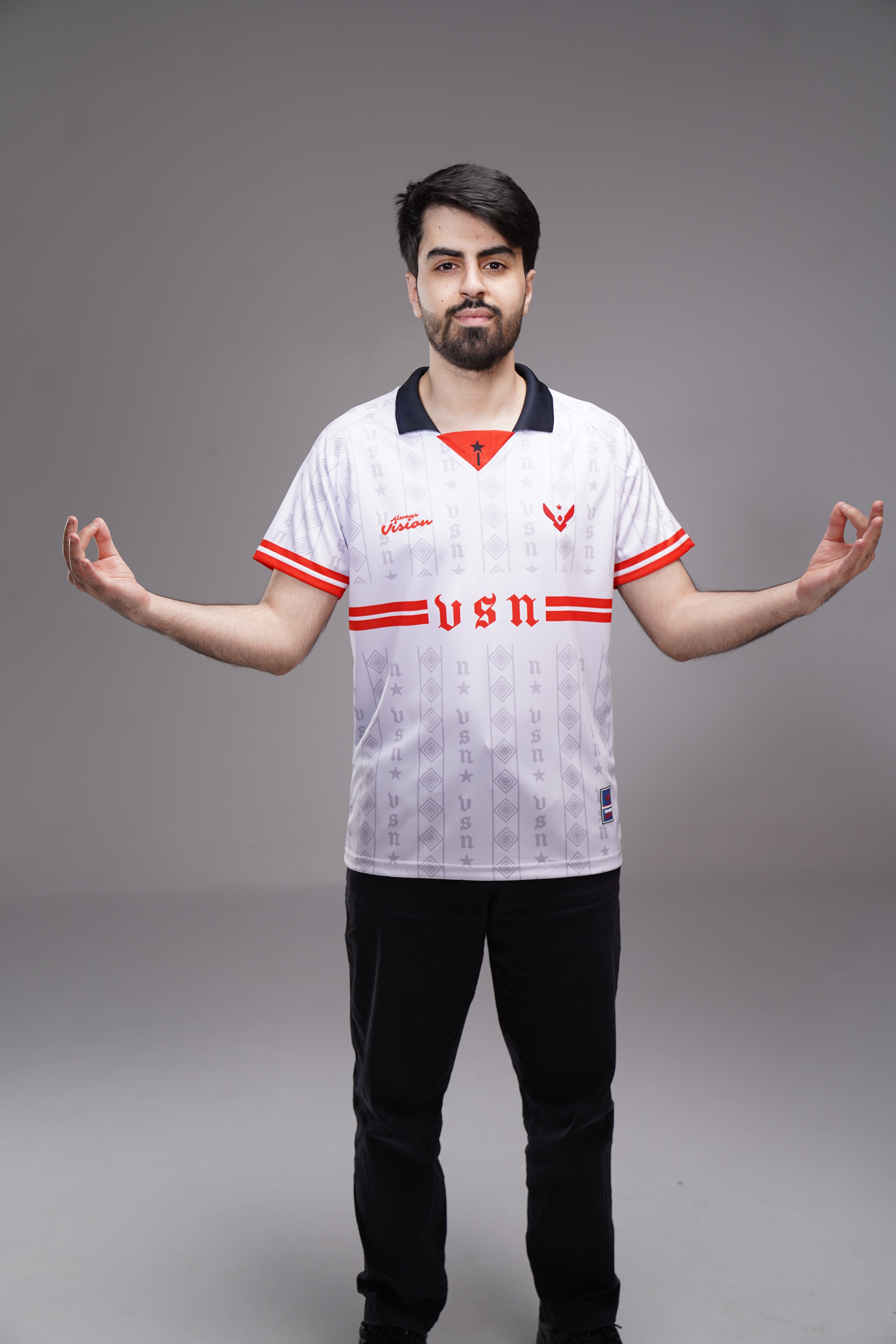 Vision Jersey 2026 – White Classical Edition